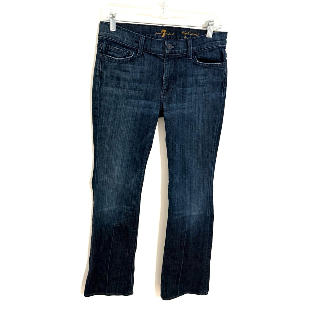 7 For All Mankind High Waisted Flare Jeans Size 27